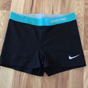 Black Nike Pro Spandex